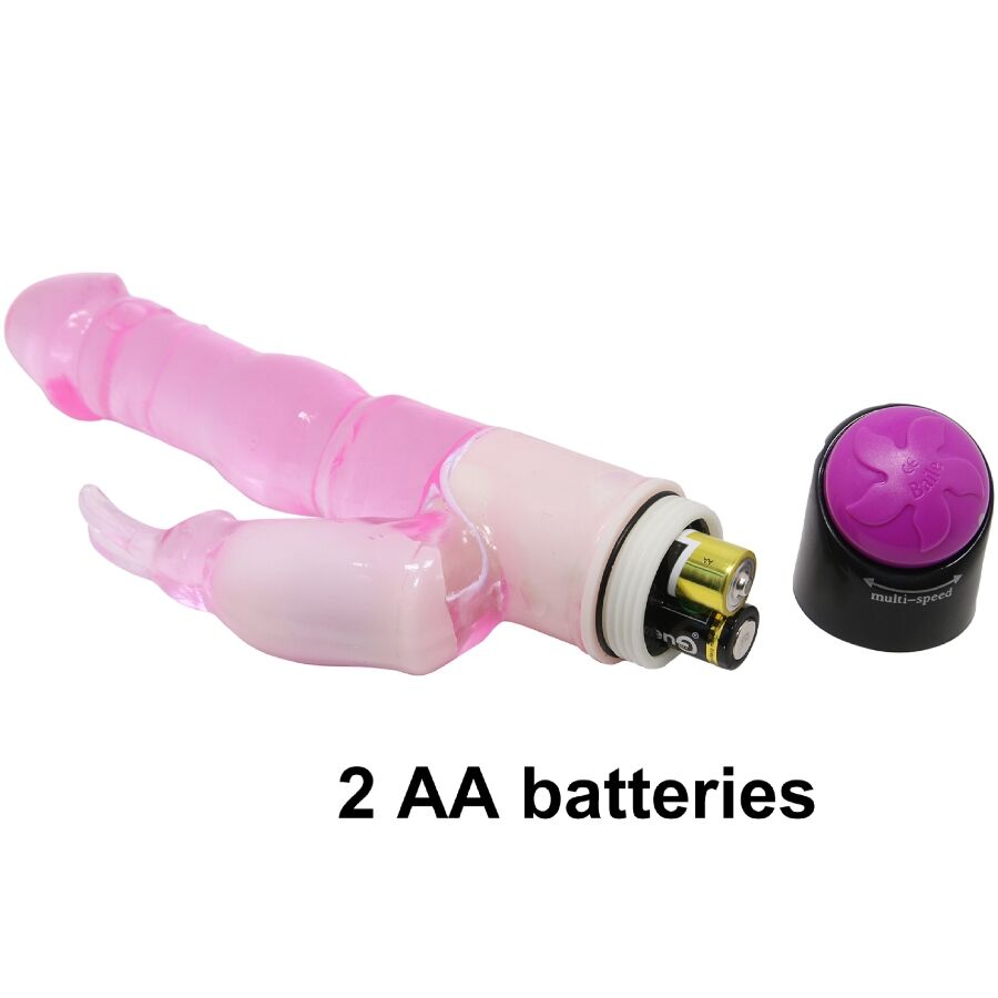 BAILE - WAVES OF PLEASURE FANTASY VIBRADOR COM COELHO 23 CM