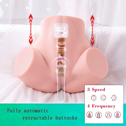 XISE - MARISA REALISTIC MULTI-POSITION VAGINAL MASTURBATOR WITH PUSHING MOVEMENTS