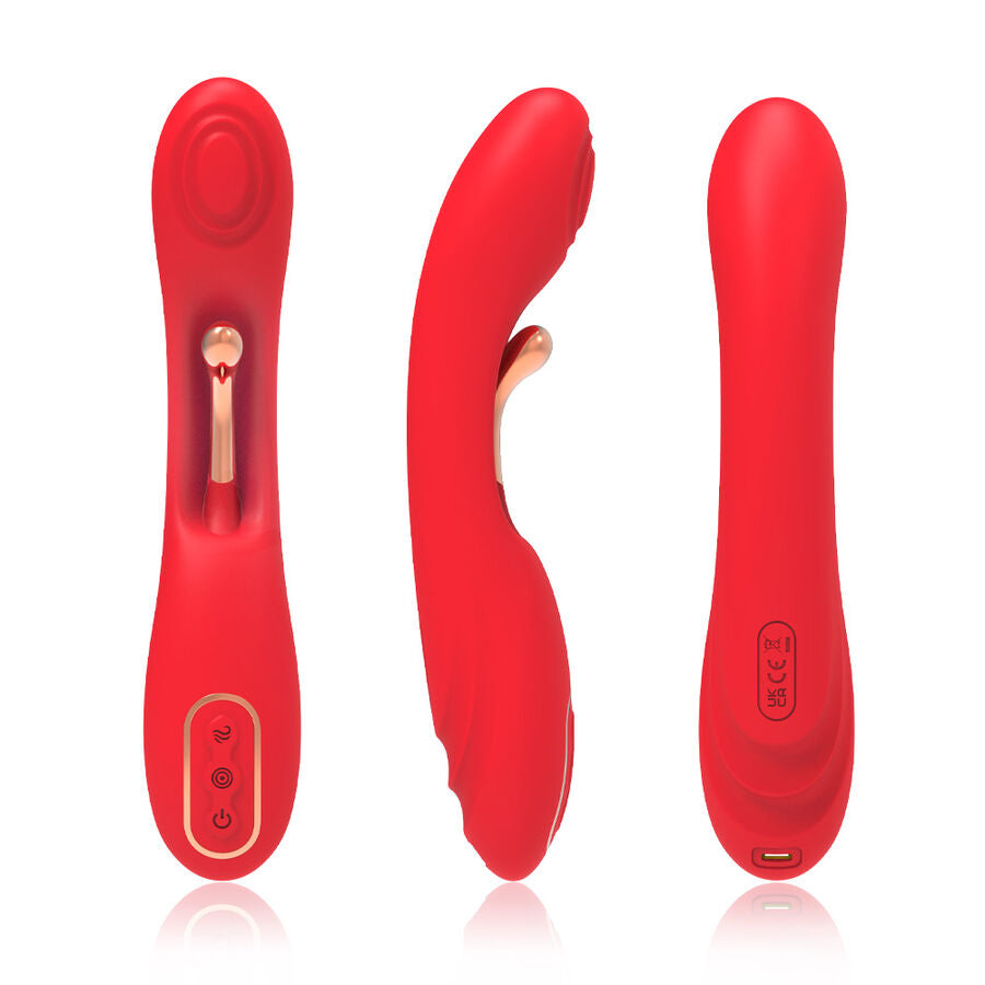 ARMONY - RED OSCILLATING TONGUE VIBRATOR