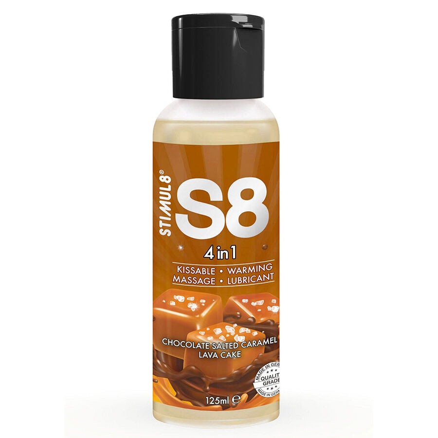 STIMUL8 - S8 4-IN-1 DESSERT LUBRICANT CHOCOLATE AND SALTED CARAMEL 125 ML