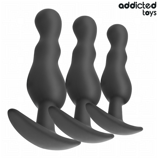 ADDICTED TOYS - SET OF 3 ANAL PLUG MODEL 1