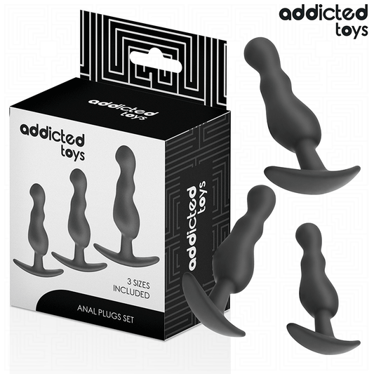 ADDICTED TOYS - SET OF 3 ANAL PLUG MODEL 1
