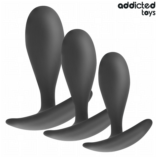 ADDICTED TOYS - SET OF 3 ANAL PLUG MODEL 2