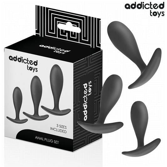 ADDICTED TOYS - SET OF 3 ANAL PLUG MODEL 2