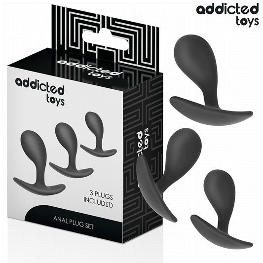 ADDICTED TOYS - SET OF 3 ANAL PLUG MODEL 3
