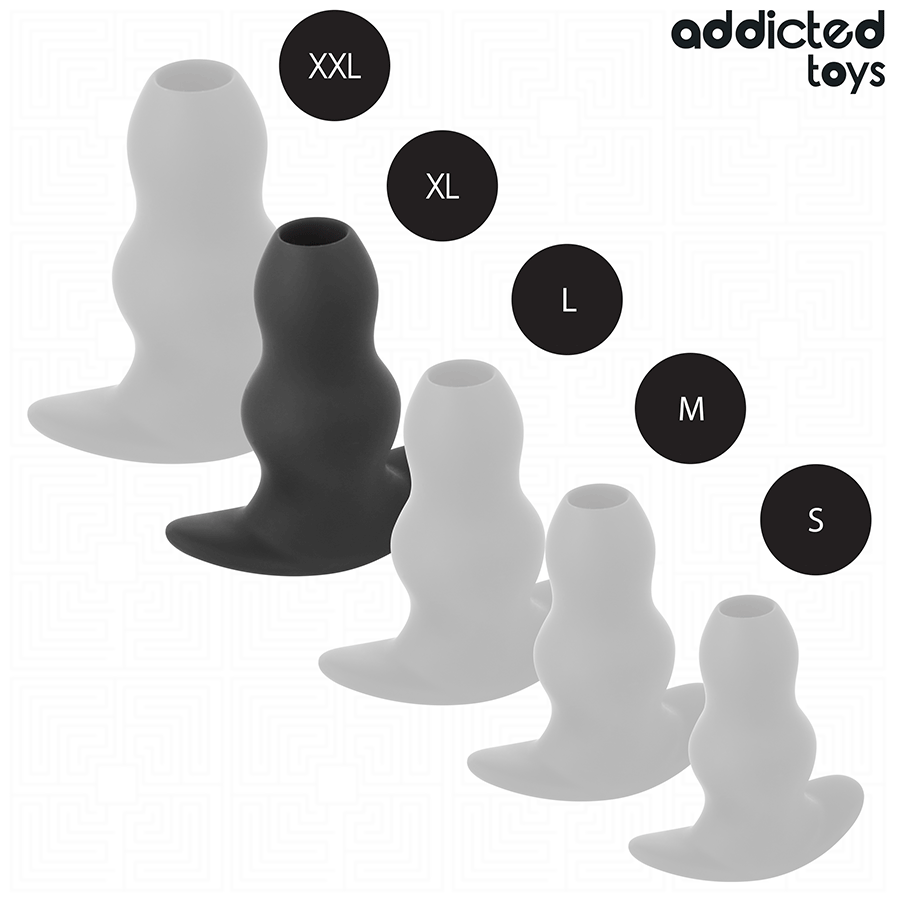 ADDICTED TOYS - HOLLOW ANAL PLUG SIZE XL 13.9 CM