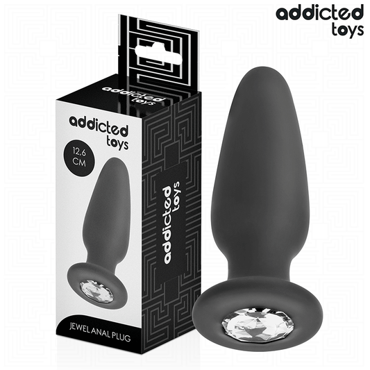 ADDICTED TOYS - ANAL PLUG WITH JEWEL SIZE L 12.6 CM