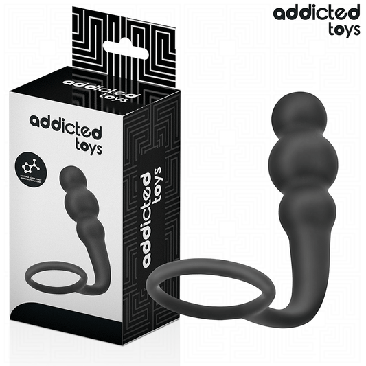 ADDICTED TOYS - ANAL PLUG WITH RING MODEL 1