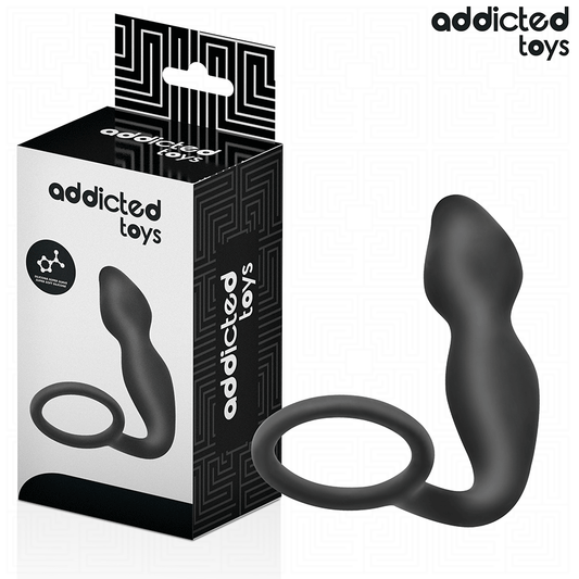 ADDICTED TOYS - ANAL PLUG WITH RING MODEL 2