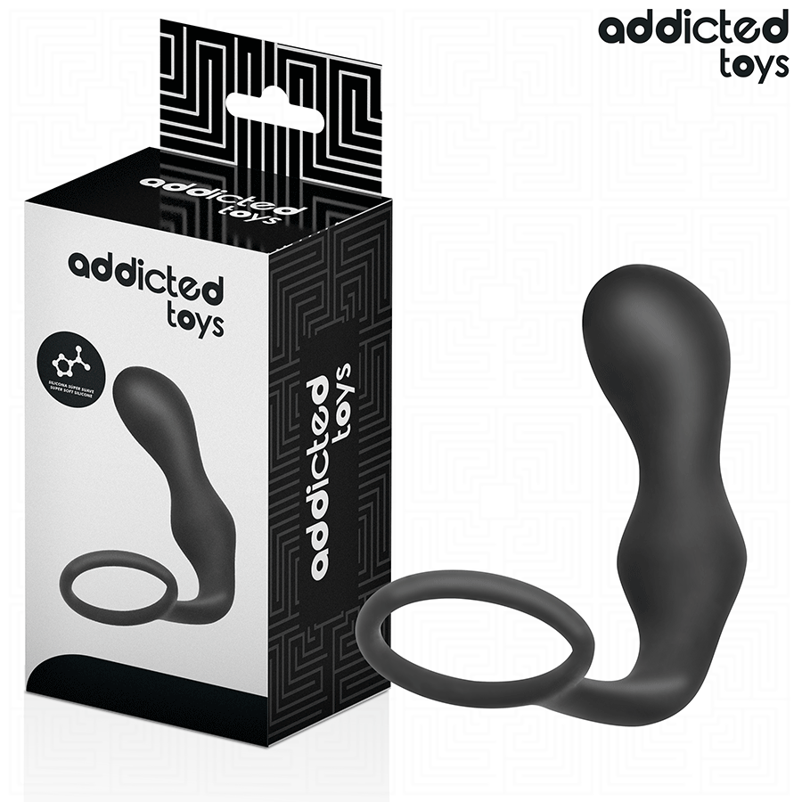 ADDICTED TOYS - ANAL PLUG WITH RING MODEL 3