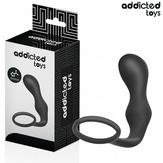 ADDICTED TOYS - ANAL PLUG WITH RING MODEL 3