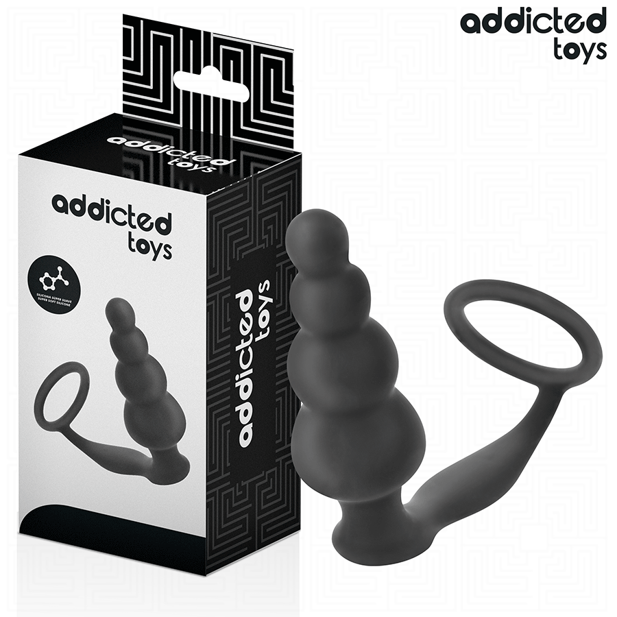 ADDICTED TOYS - ANAL PLUG WITH RING MODEL 5