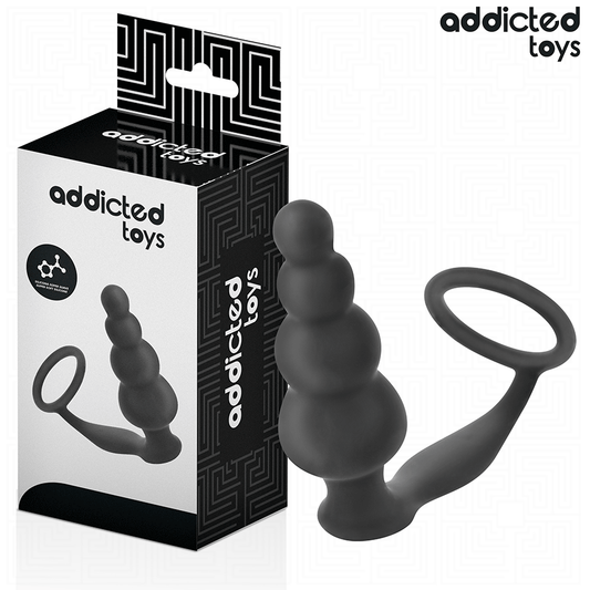 ADDICTED TOYS - ANAL PLUG WITH RING MODEL 5