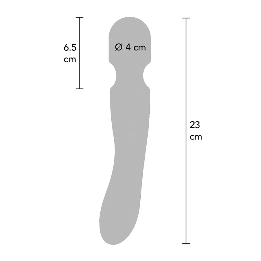 TOYJOY - ZENITH LIGHT BLACK MASSAGE WAND