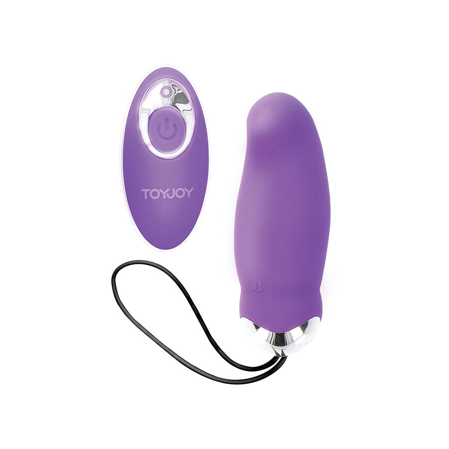 TOYJOY - HAPPINESS MY ORGASM EGGSPLODE VIBRATEUR VIOLET TÉLÉCOMMANDE