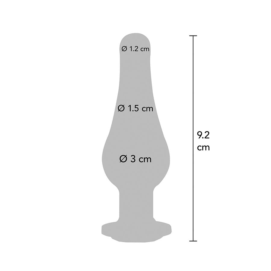 TOYJOY - ANAL PLAY TWILIGHT BUM JEWEL SMALL ANAL PLUG