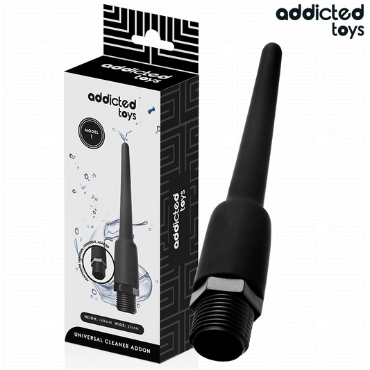 ADDICTED TOYS - ANAL CLEANSER WITH UNIVERSAL ADAPTER MODEL 1