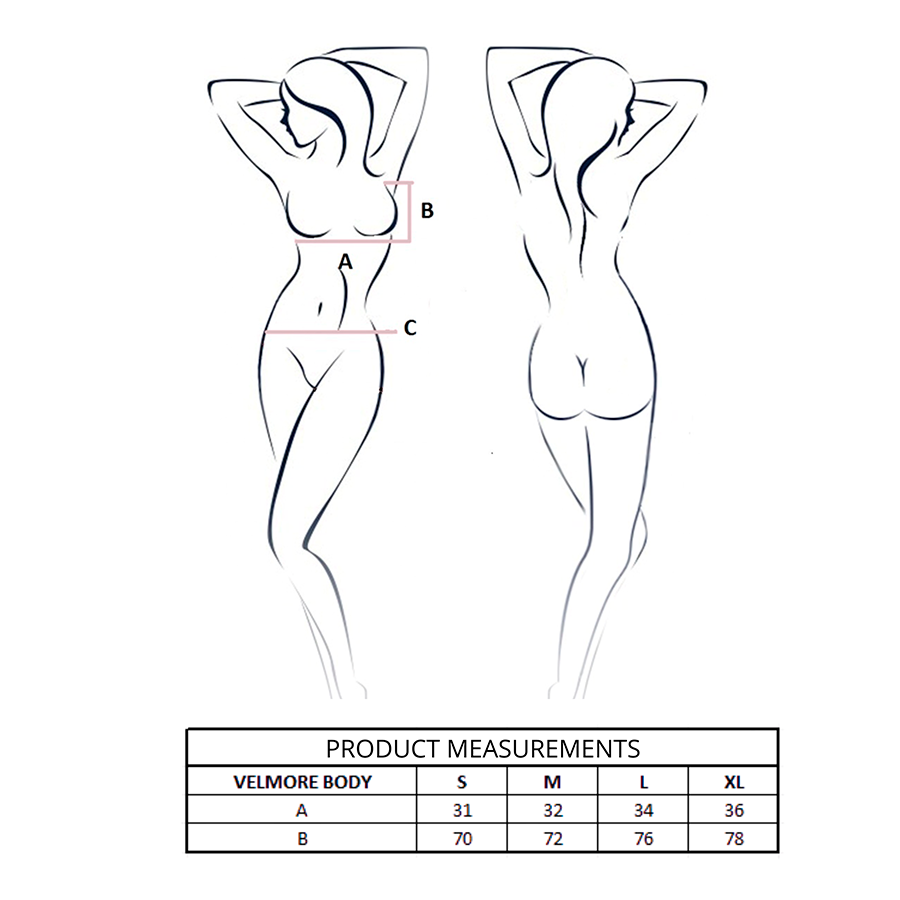 PASSION - BODY VELMORE BLEU S/M