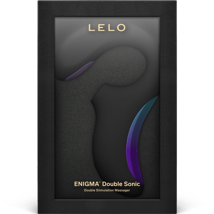 LELO - ENIGMA DOUBLE VIBRATEUR SONIC POINT G NOIR