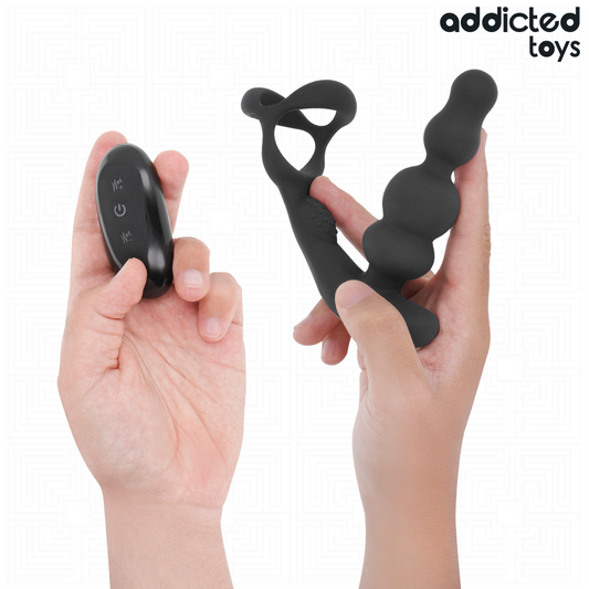 ADDICTED TOYS - REMOTE CONTROL ROTATING PROSTATE MASSAGER