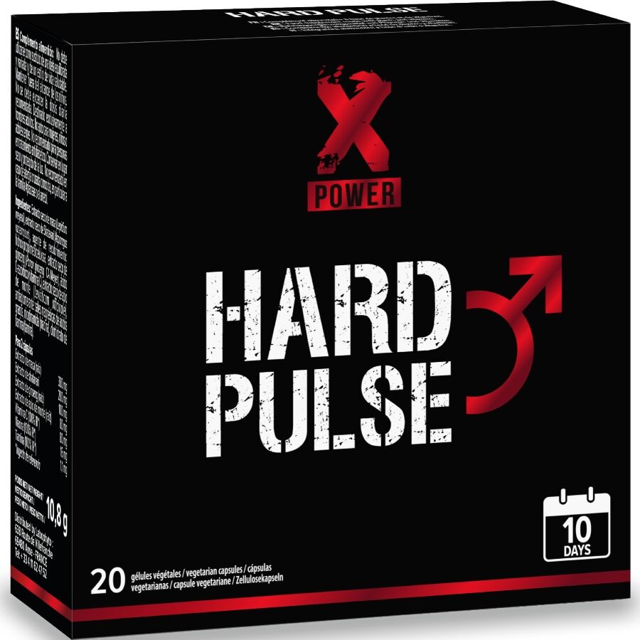 XPOWER - 10-DAY EXPRESS PULSE TREATMENT FOR ERECTION AND ENDURANCE 20 CAPSULES