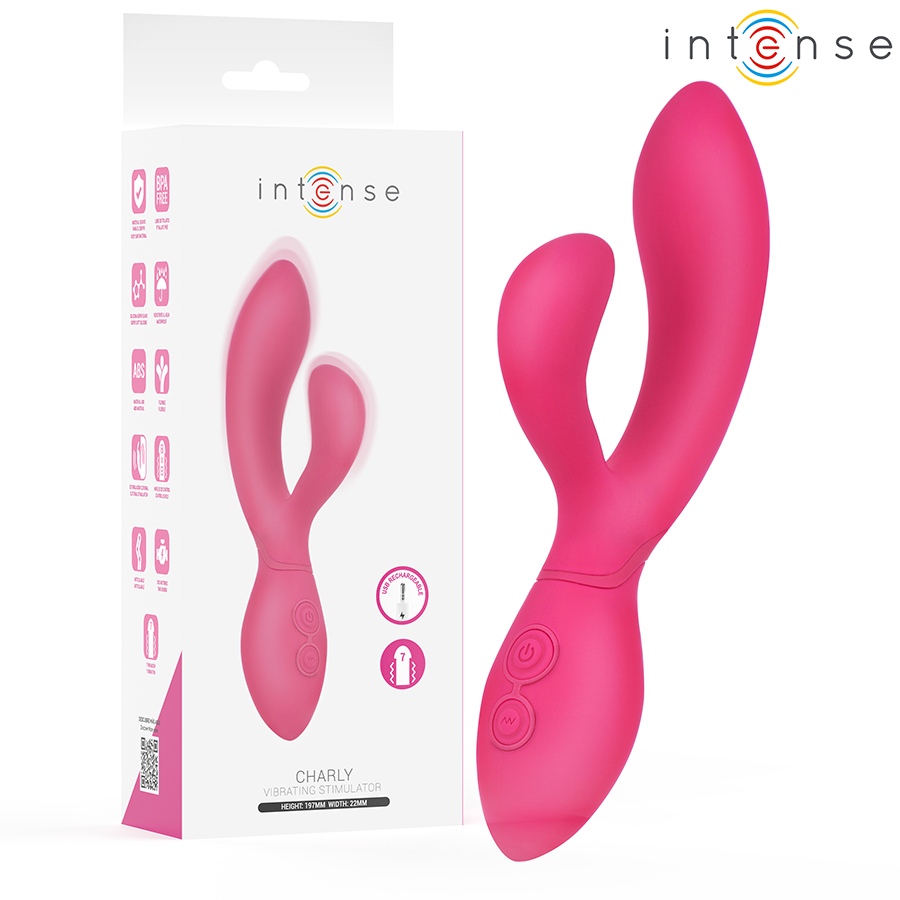 CHARLY INTENSE ARTICULATED VIBRATING STIMULATOR