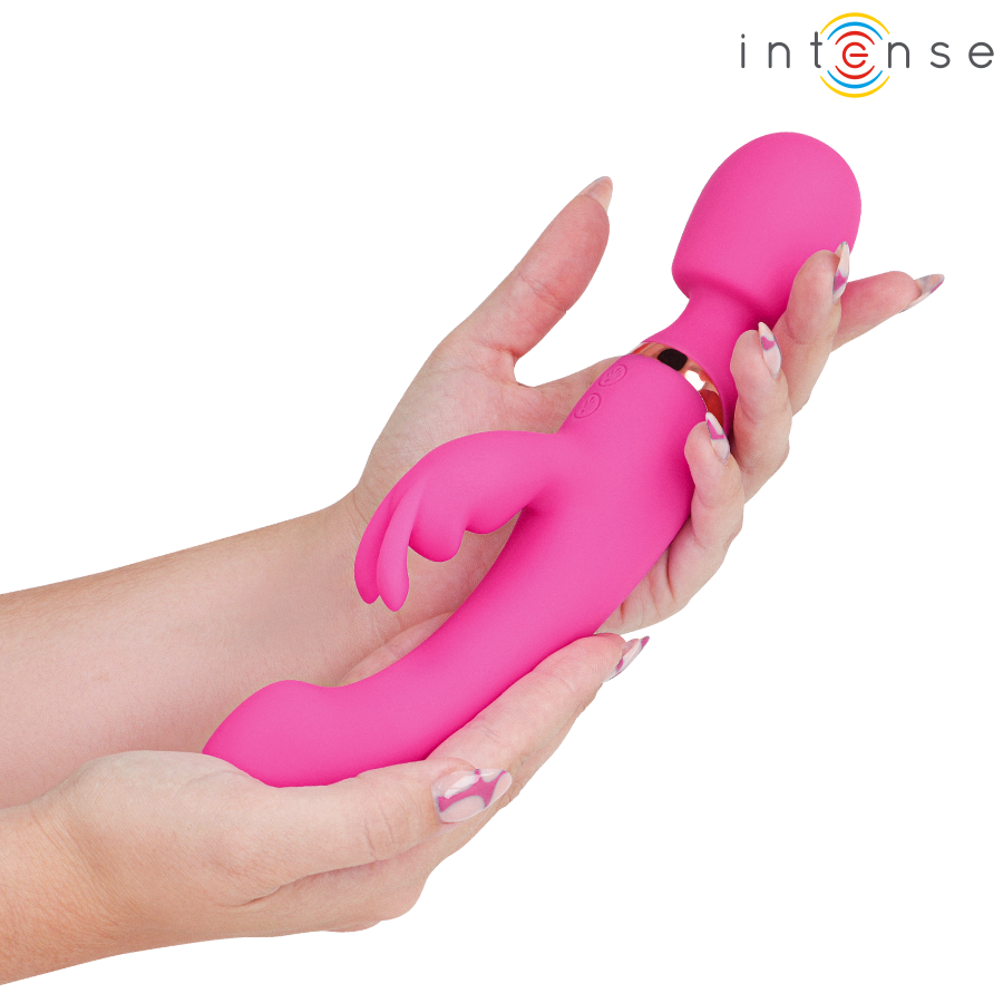 INTENSE - VIBRATEUR DOUBLE WINONA LAPIN ET BAGUETTE
