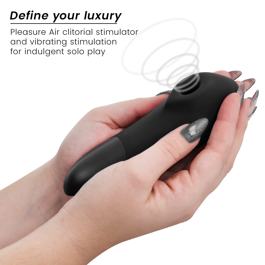 WOMANIZER - BLACK CLITORAL STIMULATOR