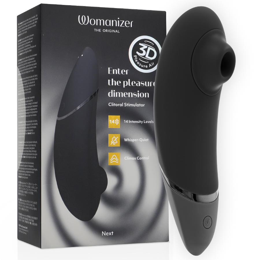 WOMANIZER - STIMULATEUR CLITORIAL NOIR