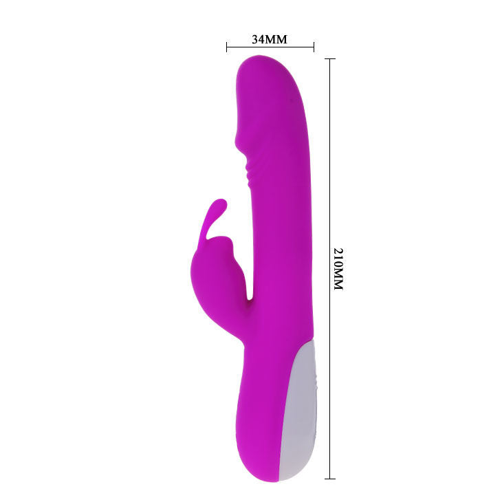 PRETTY LOVE - VIBRADOR DE FLERTE ROBERT COM ESTIMULADOR DE CLITÓRIS