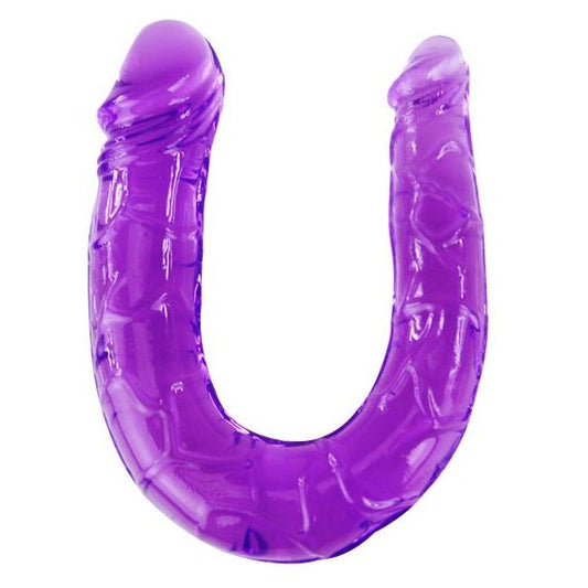 BAILE - DOUBLE FLEXIBLE JELLY DILDO LILAC