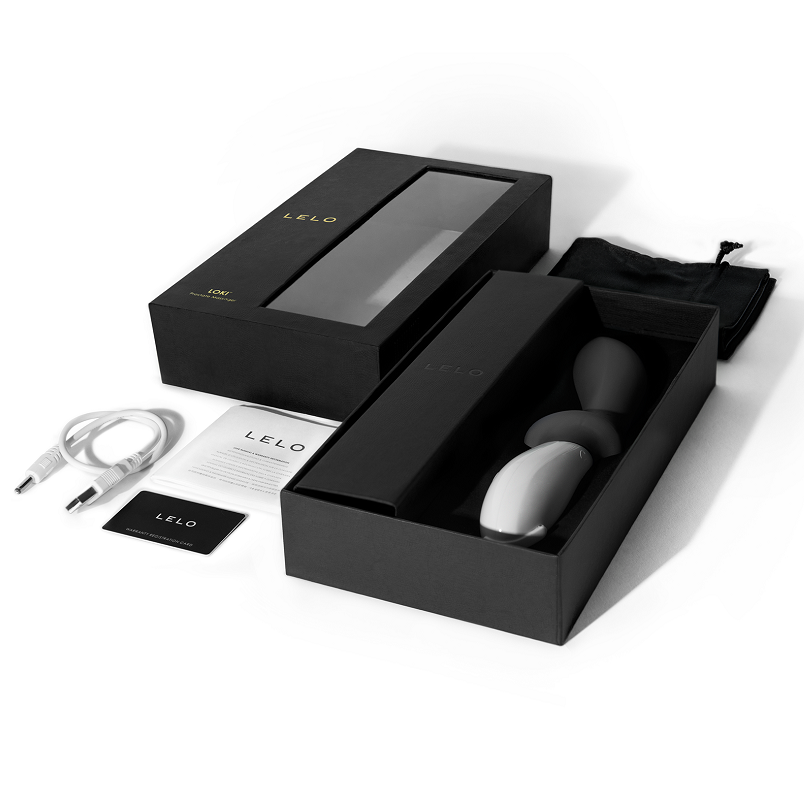 LELO - LOKI BLACK PROSTATE VIBRATOR