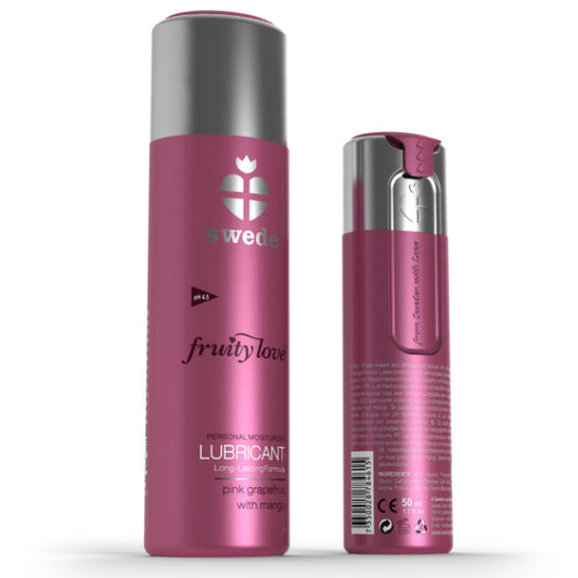 SWEDE - FRUITY LOVE PINK GRAPEFRUIT MANGO LUBRICANT 100ML
