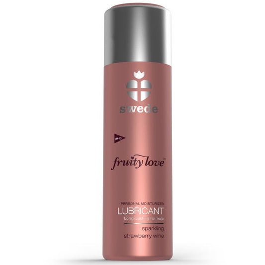 SWEDE - FRUITY LOVE SPARKLING WINE STRAWBERRY LUBRICANT 100 ML