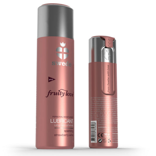 SWEDE - FRUITY LOVE SPARKLING WINE STRAWBERRY LUBRICANT 50 ML