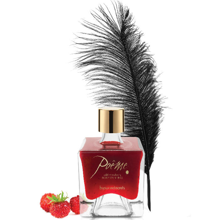 JOIAS - POEMA PINTURA COMESTÍVEL MORANGO SILVESTRE 50 GR