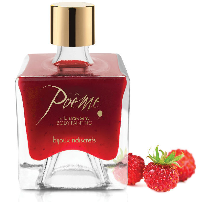 JOIAS - POEMA PINTURA COMESTÍVEL MORANGO SILVESTRE 50 GR