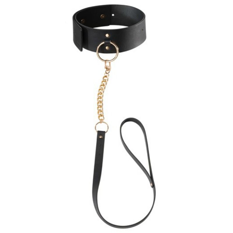 BIJOUX INDISCRETS MAZE - BLACK NECKLACE WITH BRACELET