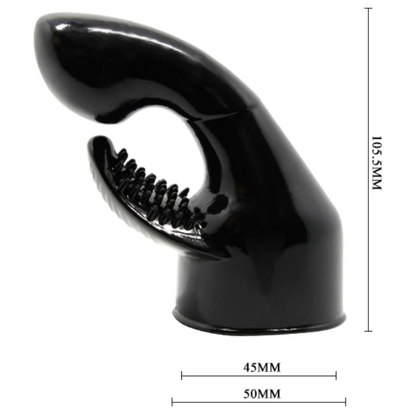BAILE - CABEÇA INTERCAMBIÁVEL POWER HEAD PARA MASSAGEM E ESTIMULAÇÃO DO PONTO GY E CLITÓRIS