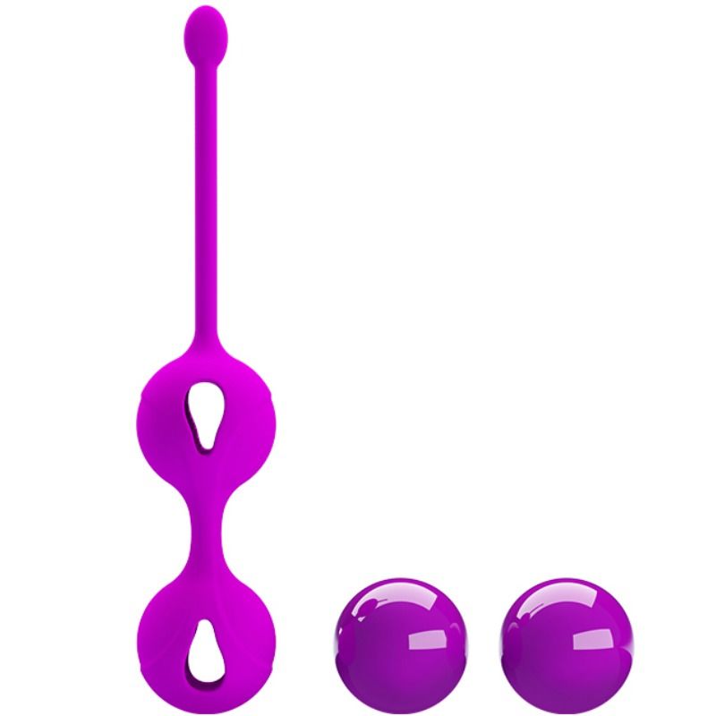 PRETTY LOVE - KEGEL SQUEEZE II BOLAS EXERCÍCIO DE KEGEL