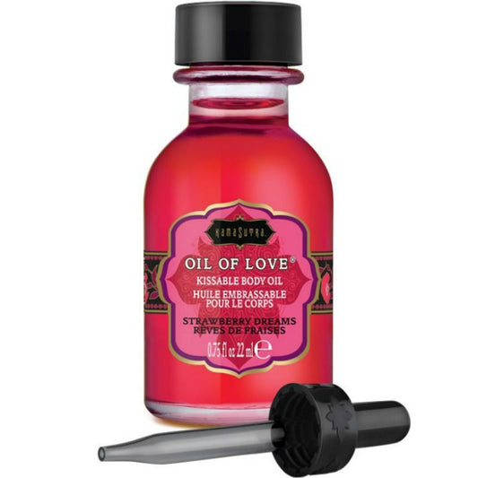 KAMASUTRA - EDIBLE OIL STRAWBERRIES 22 ML