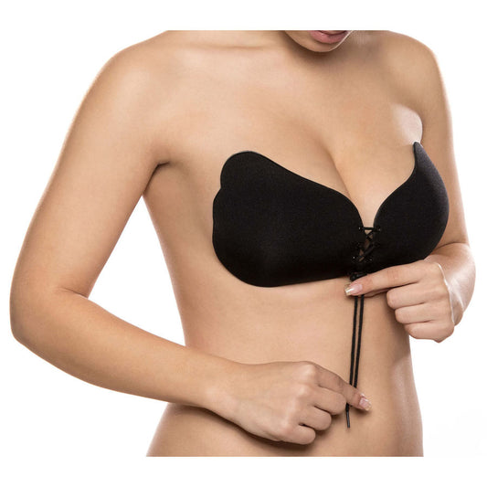 BYE-BRA - REFORÇO DE LACE-IT PUSH-UP PRETO COPO D