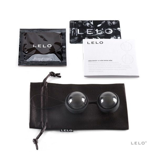 LELO - LUNA BEADS BOLAS KEGEL PRETAS