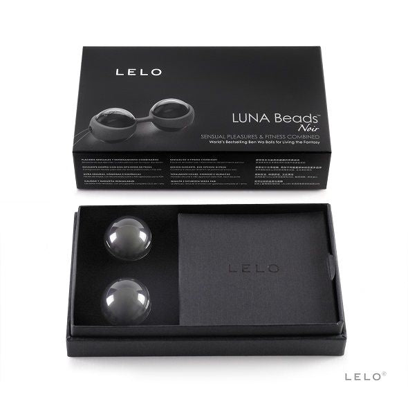 LELO - LUNA BEADS BOLAS KEGEL PRETAS