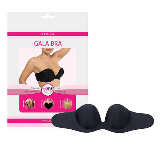BYE-BRA - SUTIÃ GALA PRETO COM TAÇA A