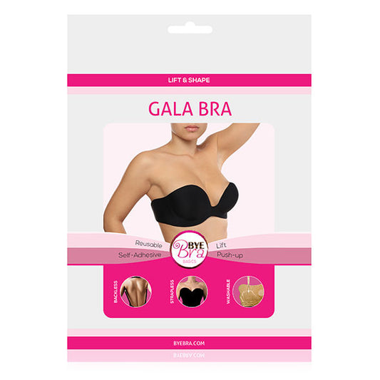 BYE-BRA - SUTIÃ GALA PRETO COM TAÇA D