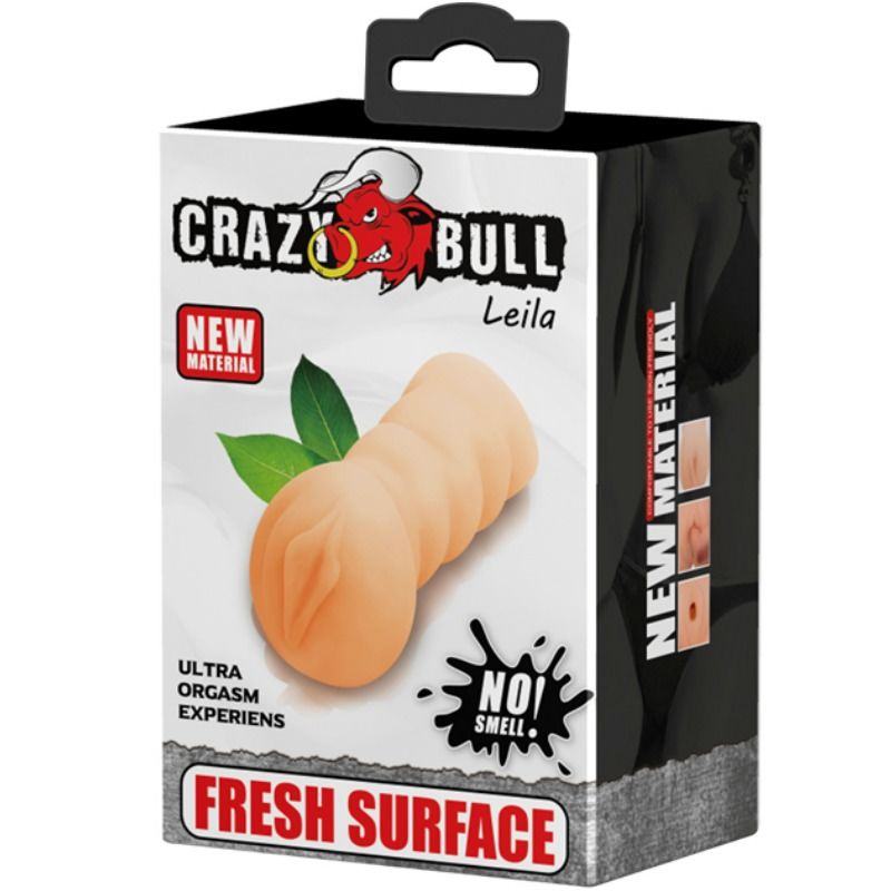 CRAZY BULL - MASTURBADOR LEILA VAGINA 13,5 CM