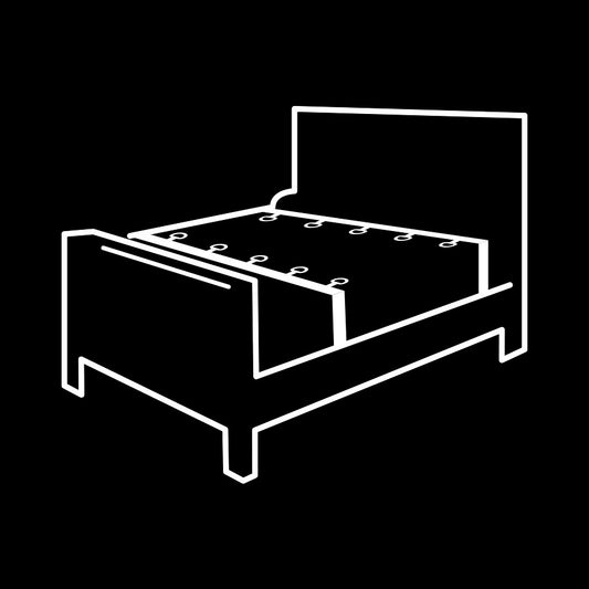 FETISH SUBMISSIVE - LUXURY BED RELIX SET WITH NOPRENE LINING