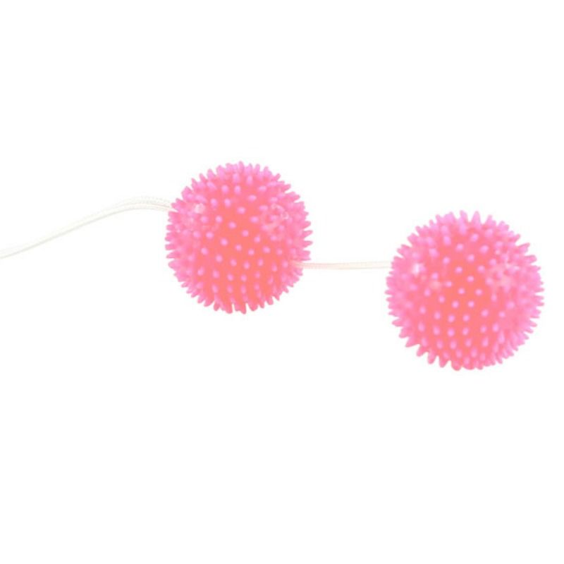 BAILE - BOLAS TEXTURIZADAS ROSA DEEPLY PLEASURE 3,6 CM
