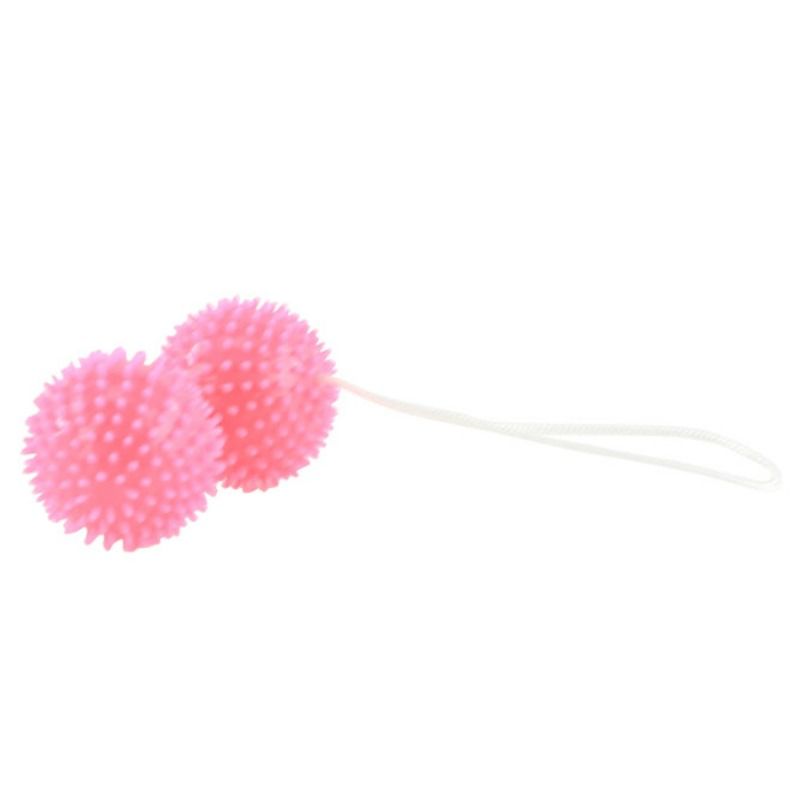 BAILE - BOLAS TEXTURIZADAS ROSA DEEPLY PLEASURE 3,6 CM